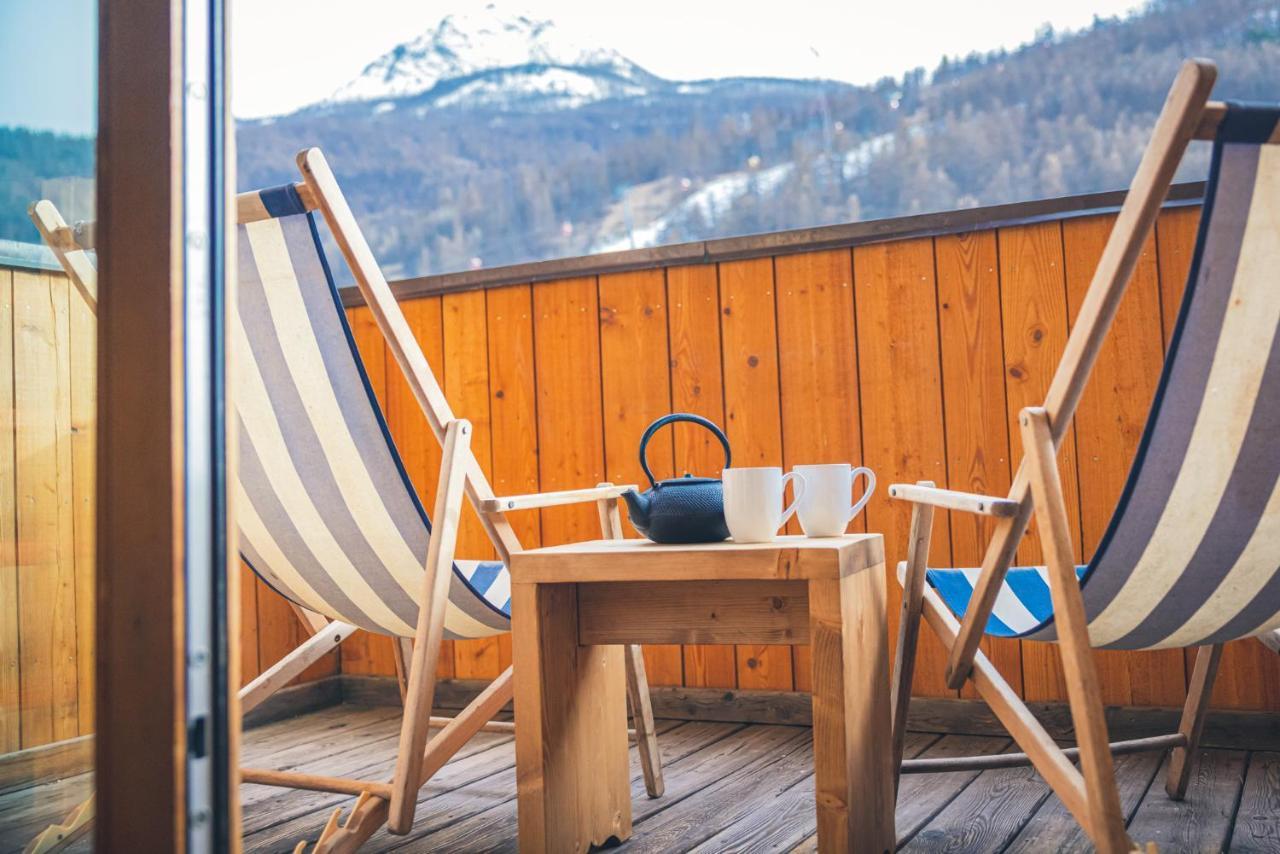 Le Serre D'Or, Grand Appartement Au Pied Des Pistes De Ski Saint-Chaffrey Exterior foto